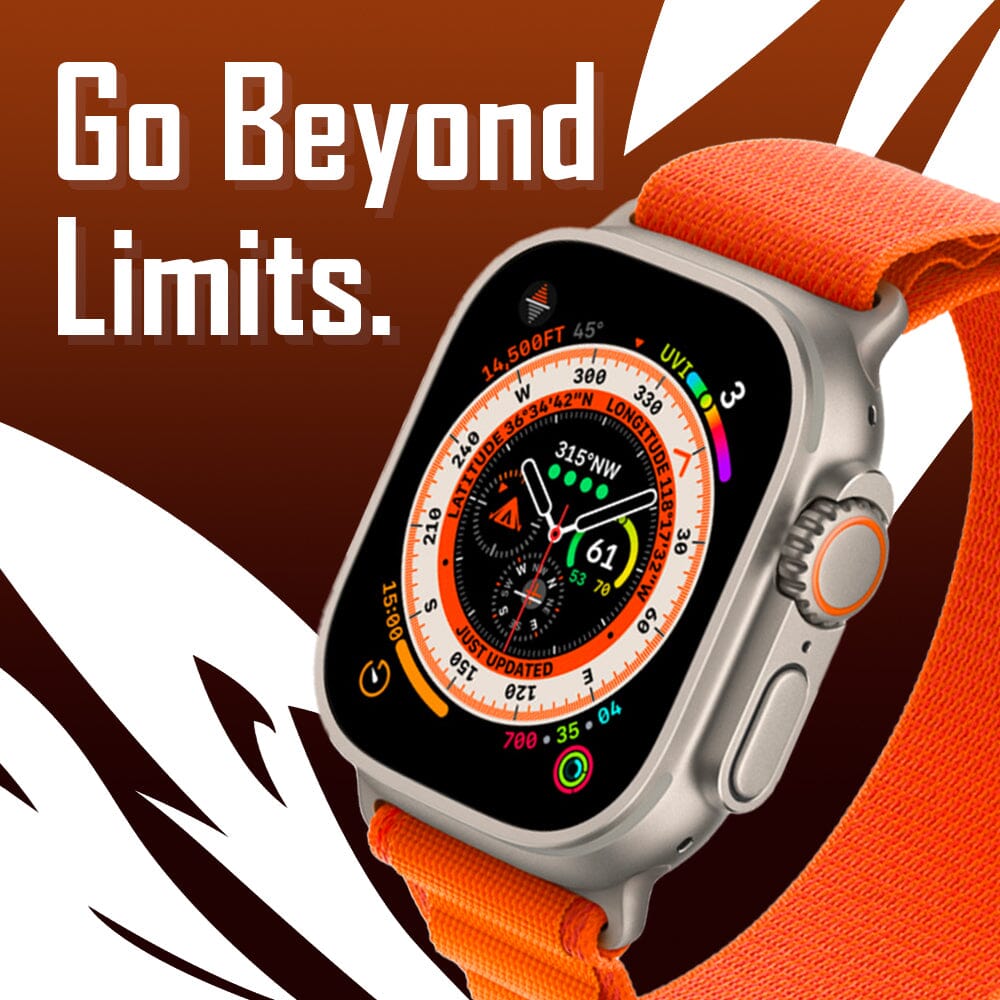 MT8 Ultra Smartwatch with Apple Logo